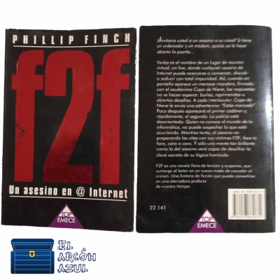 Libro F2F Un asesino en Internet - Emecé